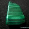 malachite tumbled polished stone