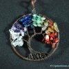 tree of life crystal pendant