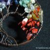 tree of life crystal pendant