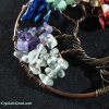 tree of life crystal pendant
