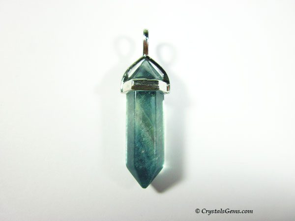 Green Fluorite Crystal Pendant Crystals Gems - What Are Crystal Pendants Used For