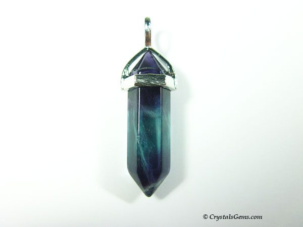 Green Fluorite Crystal Pendant Crystals Gems - What Are Crystal Pendants Used For