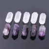 small double terminated quartz amethyst crystals